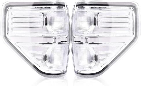 PIT66 Tail Lights,Compatible with 2009 2010 2011 2012 2013 2014 Ford F150 Tail Lamp Driver And Passenger Side Rear Lamp Brake Taillights Assembly Accessories in Kuwait