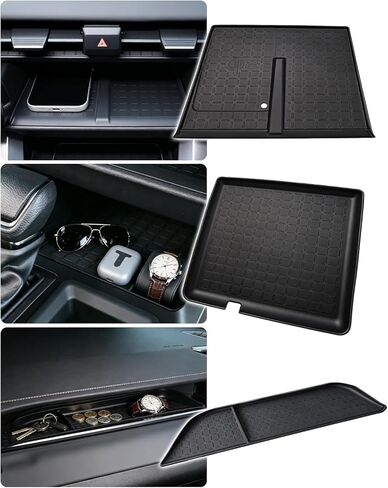 3PCS Center Console Silicone Mats for 2026 Toyota RAV4, Wireless Charging Protective Mat, Center Console Storage Mat, and Passenger Storage Mat, 2026 RAV4 Interior Accessories Anti-Slip Cover Pads in Saudi Arabia