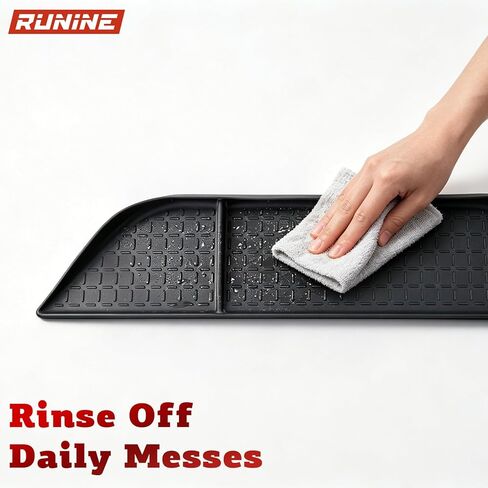 3PCS Center Console Silicone Mats for 2026 Toyota RAV4, Wireless Charging Protective Mat, Center Console Storage Mat, and Passenger Storage Mat, 2026 RAV4 Interior Accessories Anti-Slip Cover Pads in Saudi Arabia