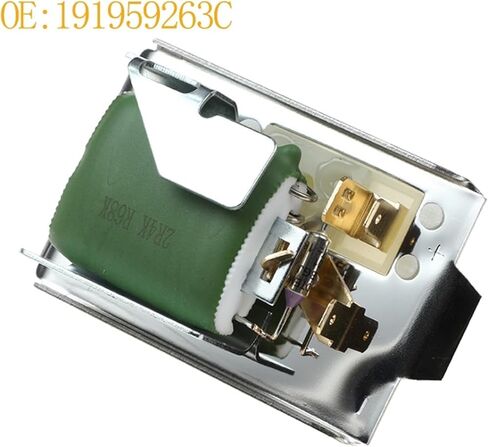 HVAC Blower Motor Resistor 191959263C 30919770 A/C Heater Blower Motor Resistor Car Fit For VW Fit For Golf Mk2 Jetta II Sedan Easy Installation in Saudi Arabia
