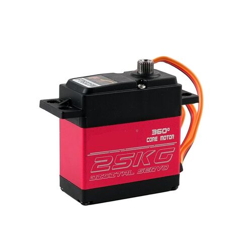 FT6325M 7.4V 25KG 360 Degree Motor Digital Servo Metal Gear 25T Arm in Saudi Arabia