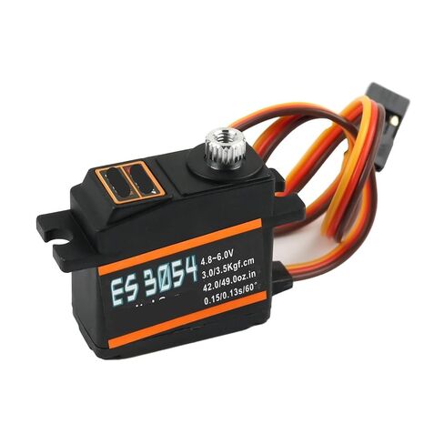 4 pcs ES3054 30 N-cm 23T 180 Degree Metal Gear 17g Lightweight Digital servo in Saudi Arabia