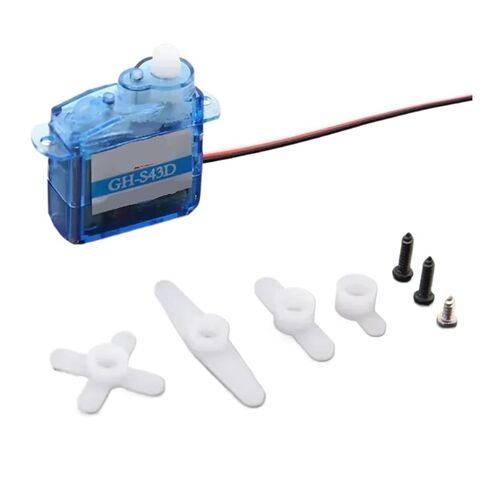 4-Piece GH-S43D Digital servos, 4.3g Lightweight, 180°, 3.6-4.8V in Saudi Arabia