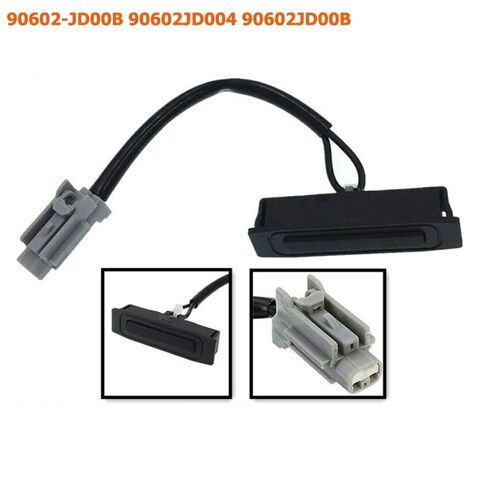 for Nissan for Qashqai for J10 2006-2014 Car Tailgate Switch Trunk Lid Opening Button 90602JD004 Tailgate Boot Lid Lock in Kuwait