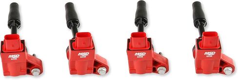 MSD 82384 Blaster Ignition Coils, Red, 4-Pack in Kuwait