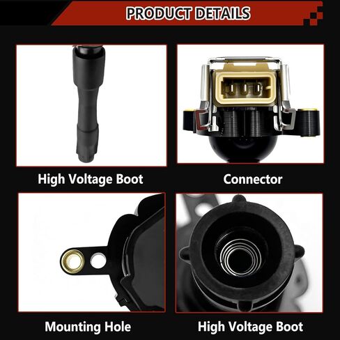 UF300 Ignition Coil Fit for 1997-2002 BMW 3 Series, for 1996-2002 BMW 5 Series, for 2001-2002 BMW X5 Replace OE UF-300 UF-354 in Kuwait