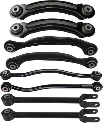 ALEGE Rear Lower Control Arm 8pcs Suspension Kit Fit for 2005-2011 for Chrysler 300 2008-2011 for Dodge Challenger 2006-2019 for Dodge Charger in Saudi Arabia