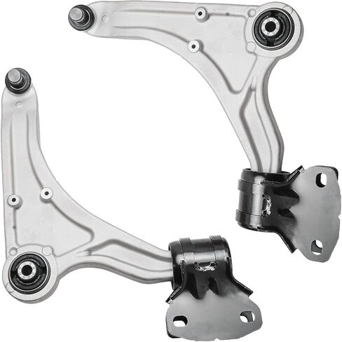 Detroit Axle - 10pc Front End Kit for 2013-2020 Ford Fusion Lincoln MKZ, 2 Lower Control Arms with Ball Joint 2 Sway Bar Links 4 Inner Outer Tie Rods 2 Boots 2014 2015 2016 2017 2018 2019 Replacement in Kuwait