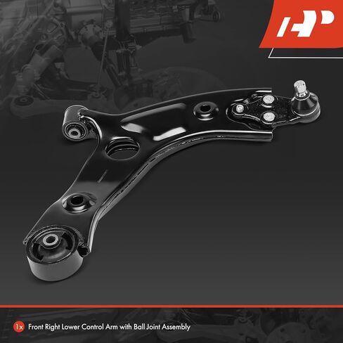A-Premium Front Right Lower Control Arm, with Ball Joint & Bushing, Compatible with Kia Sorento 2016 2017 2018 2019 2020 in Kuwait