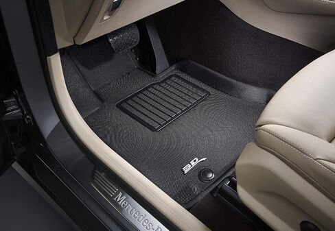 3D MAXpider Kagu Floor Mat (Black) Compatible with Mazda MX-5 2006-2015 - Front Row in Kuwait