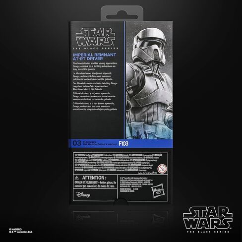 STAR WARS The Black Series Imperial Remnant AT-RT Driver, The Mandalorian & Grogu Premium Collectible 6 Inch Action Figure in Kuwait