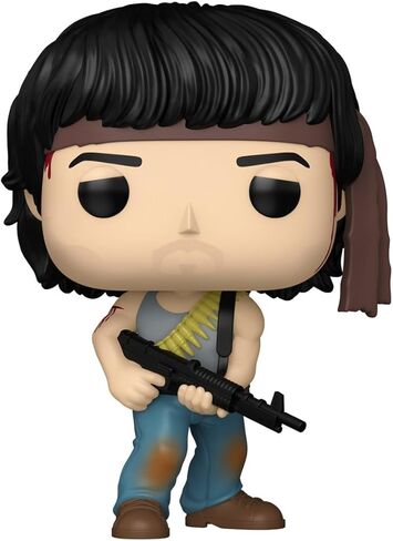 Funko Pop! Movies: Rambo First Blood II - John Rambo - Collectable Vinyl Figure - Gift Idea - Official Merchandise - Toys for Kids & Adults - Movies Fans - Model Figure for Collectors and Display in Kuwait