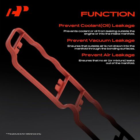 A-Premium Lower and Upper Engine Intake Manifold Gasket Set Compatible with Nissan, Infiniti Car - 2007-2024 - Altima, Maxima, Murano, Pathfinder, Quest, JX35, QX60, Only fit V6 3.5L in Kuwait