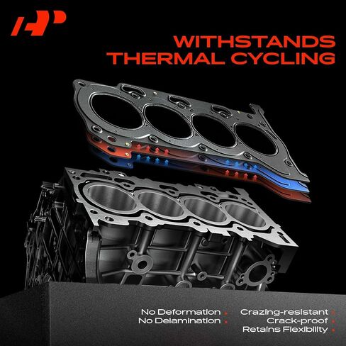 A-Premium L4 2.0L Engine Cylinder Head Gasket Compatible with Hyundai Elantra 2002-2012, Tiburon 2003-2008, Tucson 2005-2009 & Kia Soul 2010-2011, Sportage 2005-2010, Spectra 2004-2009, Spectra5 in Kuwait