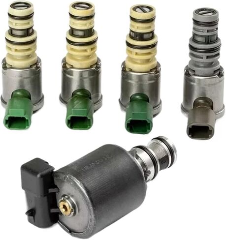 5L40 5L40E Compatible For GM Compatible For BMW 99-03 5PCS Transmission Solenoid set Transmission Solenoid Shift 96022804 10478146 24212690 in Saudi Arabia