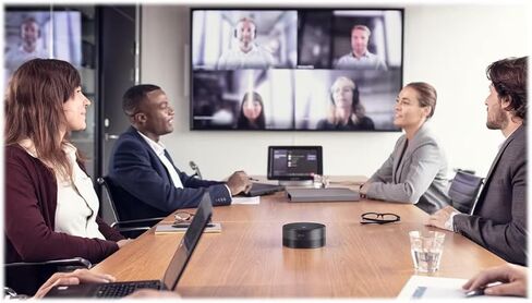 EPOS Expand Capture 5 Professional-Grade Conference Speakerphone for Microsoft Teams Rooms - 7-Beamforming Mics, Voice ID & Live Transcription (1000895) in Kuwait