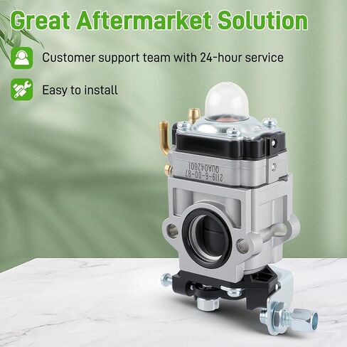 Ruixing OEM 300486 43cc Carburetor for Earthquake E43 Auger MC43 E43CE MC43E MD43 Tiller Cultivator Powermate PEA438 PCV43 Southland SCV43 SEA43 SEA438 Engine in Saudi Arabia