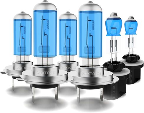 Headlight Bulbs Fit for 2011-2015 Kia Optima Turbo (SX/SXL/Limited),H7 High Beam H11B Low Beam H8 Fog Lights Bulbs,Halogen Light Bulb Relpacement,3X Brighter,Plug and Play,6000K White,6 Pcs in Saudi Arabia