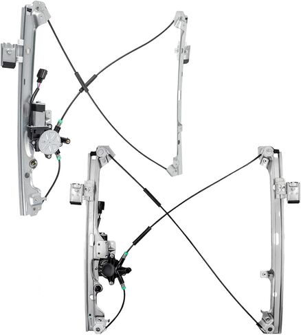 MOSTPLUS Power Window Regulator with Motor 741-644 741-645 Compatible with Chevrolet Avalanche/Silverado/Suburban Driver and Passenger Side in Kuwait
