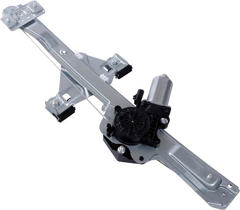 Rear Left Power Window Regulator with Motor Replacement for Chevrolet Silverado 1500 2014-2018 Replacement for GMC Sierra 1500 2014-2018 751-062 in Kuwait