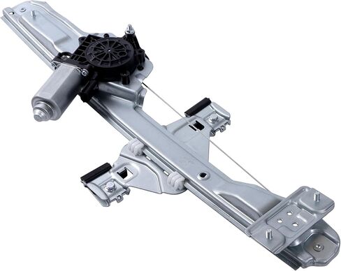 Rear Left Power Window Regulator with Motor Replacement for Chevrolet Silverado 1500 2014-2018 Replacement for GMC Sierra 1500 2014-2018 751-062 in Kuwait