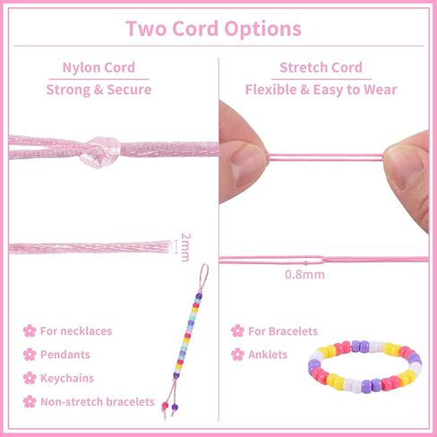 Rujiaoa Bracelet Making Kit Bulk 24 Pack, Individually Pre-Packed Pony Bead Kits for Party Favors & Classroom Activities, DIY Jewelry Making Set with Zipper Bags, Tattoos & Instructions in Saudi Arabia