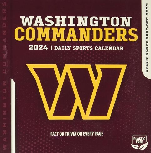 Turner Sports Washington Commanders 2025 Box Calendar (25998053058) in Saudi Arabia