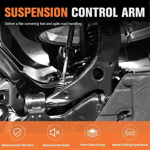 Front Upper Control Arms w/Ball Joints Fit for Jeep Commander 2005-2010, Grand Cherokee 2006-2010 - 2pc Set K620188 in Kuwait