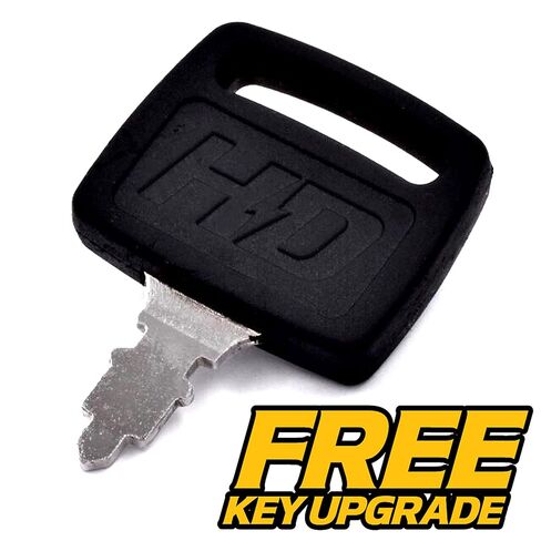HD Switch Replaces John Deere AM103286, AM32318 Starter Ignition Key Switch - Includes 3 Keys, Mounting Hardware & Free Carabiner in Kuwait