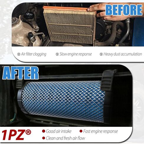 1PZ JE2-NV3 7082115 7081937 Air filters For Polaris General 1000 4 XP4, RZR 900 4 S Trail, RZR S 1000 Trail and Ace 900 (Pack of 2) in Kuwait