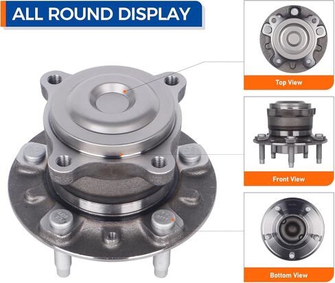 PAROD Pair 512508 Rear Wheel Hub Bearing Assembly Fit for Buick Verano 2014-2017, Chevy Cruze 2014-2015, Volt 2013-2015 in Kuwait