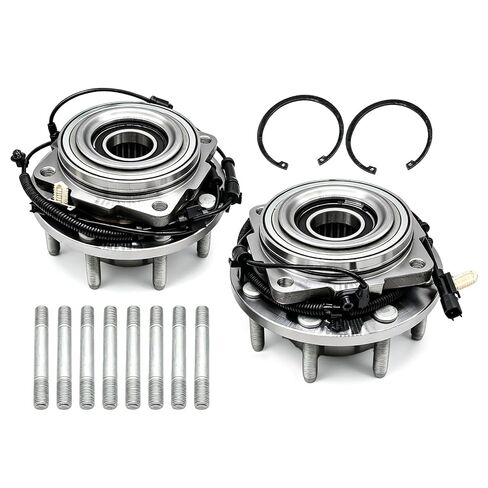 515130 2PC Front Wheel Hub and Bearing Assembly Compatible with F Series 250 F Series 350 2011-2016 in Kuwait
