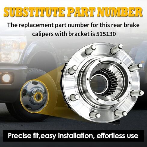 515130 2PC Front Wheel Hub and Bearing Assembly Compatible with F Series 250 F Series 350 2011-2016 in Kuwait