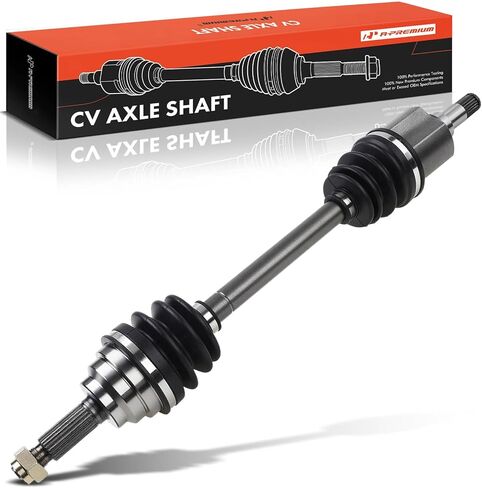 A-Premium CV Axle Shaft Assembly - Compatible with Ford Festiva 1988 1989 1990 1991 1992 1993 - Front Right Passenger Side, Replace# E8BZ3B436A, F0BZ3B436C in Kuwait