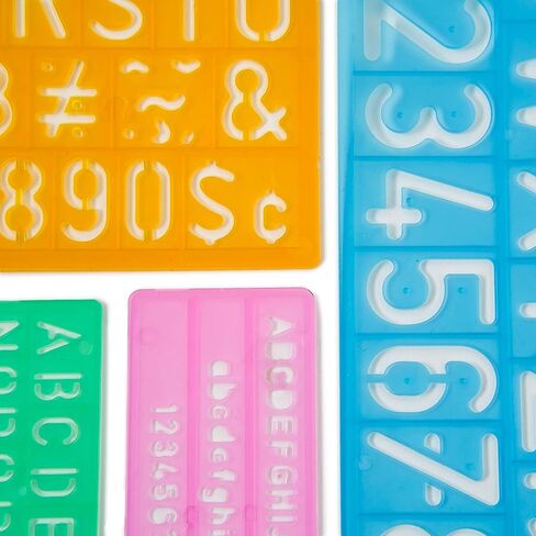 Artist's Loft Roman Lettering Templates, 12 Pack in Kuwait