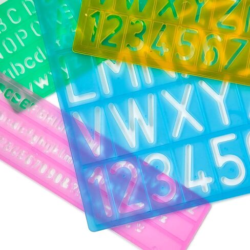 Artist's Loft Roman Lettering Templates, 12 Pack in Kuwait