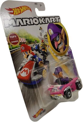 DieCast Hotwheels Mario Kart Waluigi Badwagon - Toty Winner 2021,Multicolor in Saudi Arabia