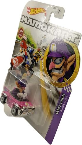 DieCast Hotwheels Mario Kart Waluigi Badwagon - Toty Winner 2021,Multicolor in Saudi Arabia