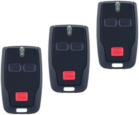 3 PCS Garage Remote Control Key, BFT MITTO 2 B RCB, 433MHZ, 2 Buttons BFT Remote, Remote Control for Rolling BFT MITTO 2, Kleio, Ghibli, TRC 2 in Saudi Arabia