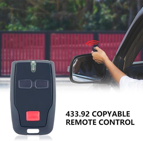 3 PCS Garage Remote Control Key, BFT MITTO 2 B RCB, 433MHZ, 2 Buttons BFT Remote, Remote Control for Rolling BFT MITTO 2, Kleio, Ghibli, TRC 2 in Saudi Arabia
