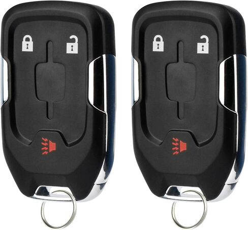 Smart Key Fob Keyless Entry Remote fits 2018 2019 GMC Terrain (HYQ1AA, 13591388), Set of 2 in Kuwait