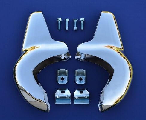 57 Chevy Accessory Front Bumper Guards with Mounting Hardware in Saudi Arabia