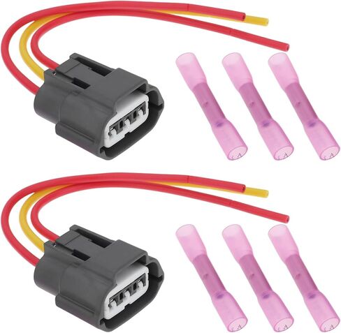 1Pc 3Pin Repair Kit Connector 6189-0779 DJM7032-2-21 Compatible with Mazda 15cm in Kuwait