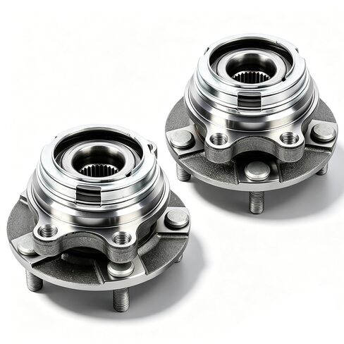 513296 Pair Front Wheel Hub and Bearing Assembly Compatible with Altima 2007-2018 Maxima 2016-2021 Murano 2009-2018 Pathfinder 2013-2020 JX35 2013 5Lug in Kuwait