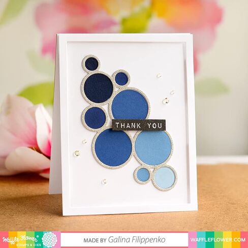 Waffle Flower Nesting Rectangle Frames Die - The Nesting Rectangle Frames Die Set is a Must-Have for Your Crafty Toolbox! This Collection of Dies cuts Solid Rectangular Frames in 5 Sizes! in Kuwait