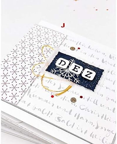 1 Pcs Small Square Letters Cutting Dies,DIY Scrapbooking Artist Metal Cutting Dies Stencils for DIY Scrapbooking Album Paper Cards Making Decorative Crafts Supplies 2019 New Diecut in Kuwait