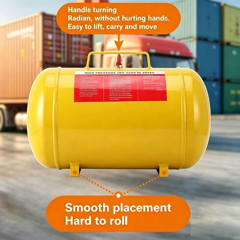 Torin 10 Gallon 145PSI Air Tire Bead Seater Blaster Tool – Tire Inflator with Pressure Gauge & Handle for Car, Truck, Tractor, Compatible with Tires Up to 24.5 Inches in Kuwait