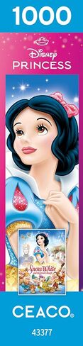CEACO Snow White Poster 1000 Piece Jigsaw Puzzle - Pack of 1, 26.25 x 19.75 in - Challenging 1000 Piece Puzzle for Adults - Disney Jigsaws - Movie Scene Design in Kuwait