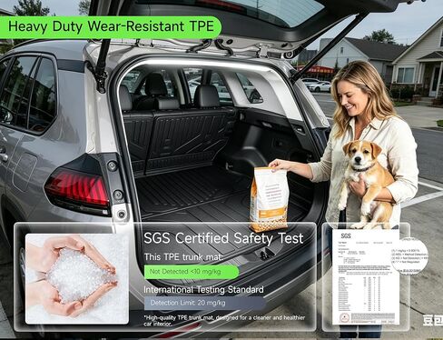 Floor Mats for Toyota RAV4 2026 Hybrid,All Weather Floor Liners & Trunk Cargo Liner with Backrest Mat and Car Trunk Organizer Accessories in Saudi Arabia
