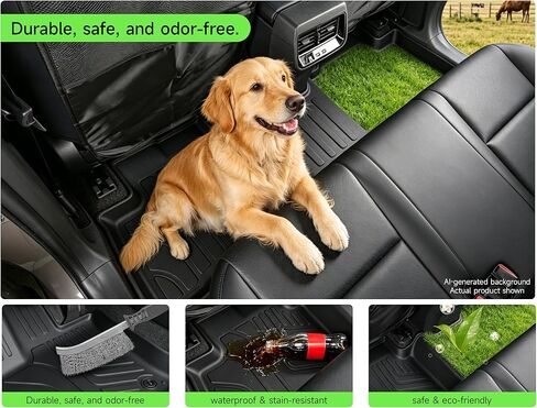 Floor Mats for Toyota RAV4 2026 Hybrid,All Weather Floor Liners & Trunk Cargo Liner with Backrest Mat and Car Trunk Organizer Accessories in Saudi Arabia